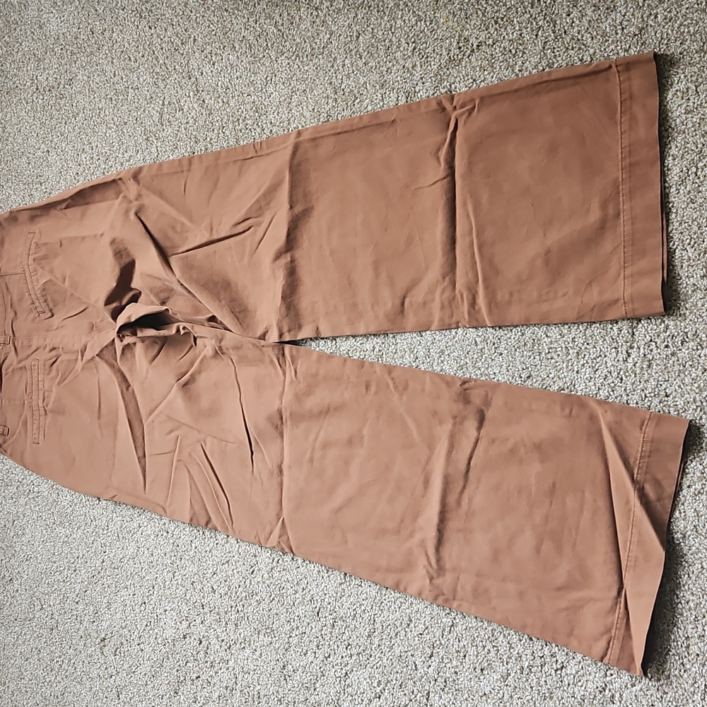 NEW PISTOLA jasmine high rise wide leg pant in sepia - Picture 6 of 6